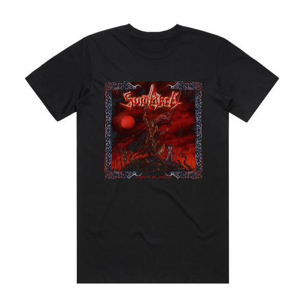 Suidakra Emprise To Avalon 2 Album Cover T-Shirt Black