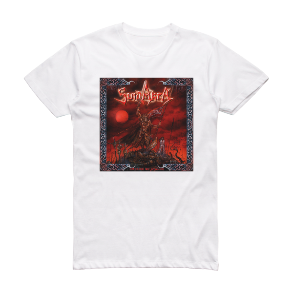 Suidakra Emprise To Avalon 2 Album Cover T-Shirt White