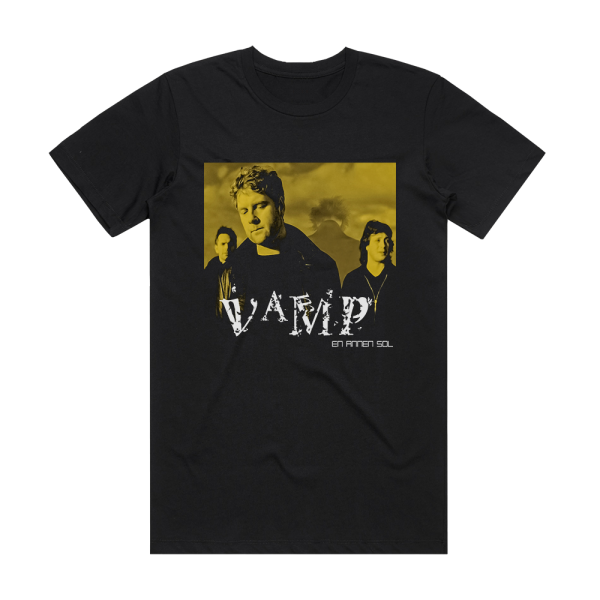 Vamp En Annen Sol Album Cover T-Shirt Black
