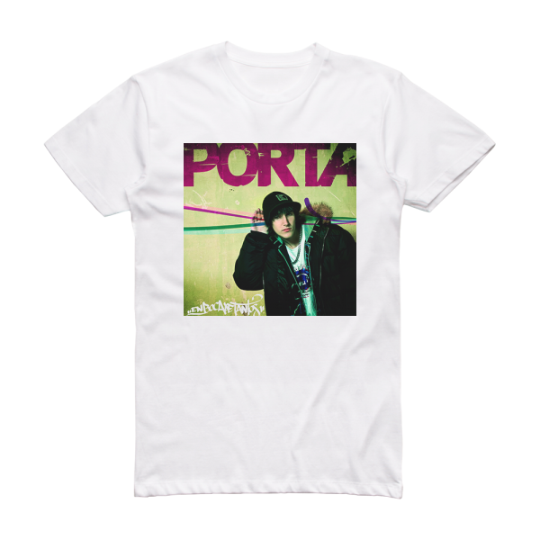 Porta En Boca De Tantos Album Cover T-Shirt White