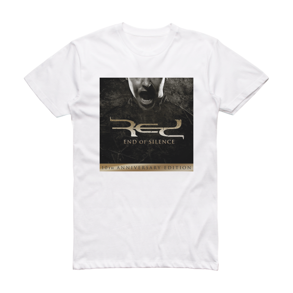 Red End Of Silence 1 Album Cover T-Shirt White