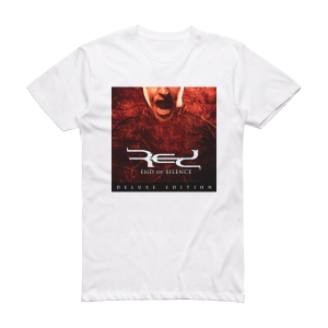 Red End Of Silence 2 Album Cover T-Shirt White