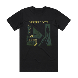 Street Sects End Position Album Cover T-Shirt Black