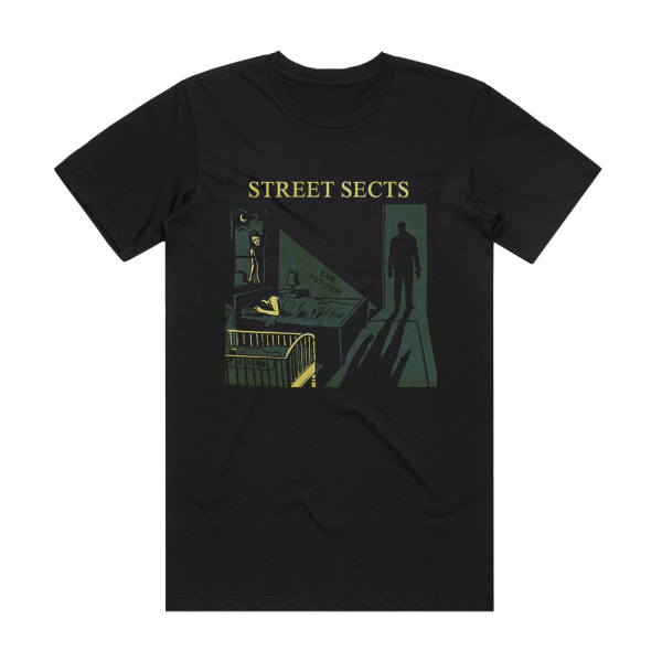 Street Sects End Position Album Cover T-Shirt Black