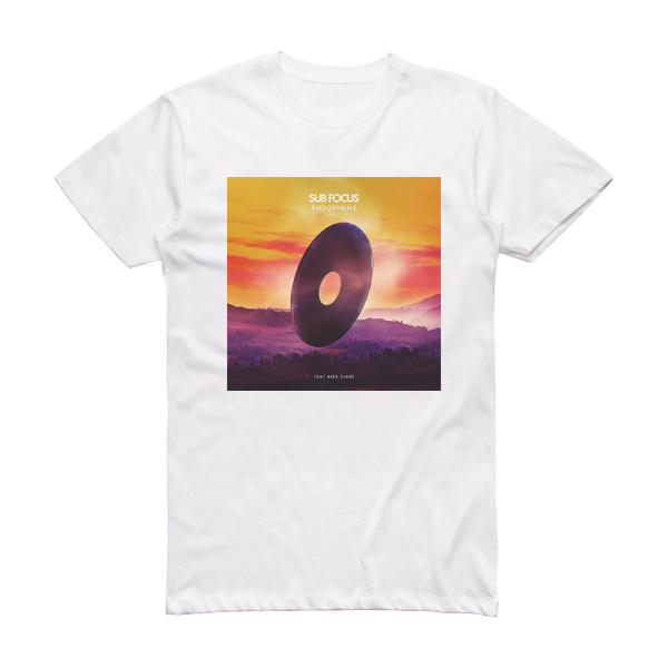 Sub Focus Endorphins Remixes Album Cover T-Shirt White