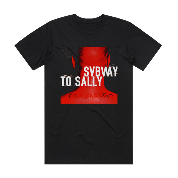 Subway to Sally Engelskrieger Album Cover T-Shirt Black