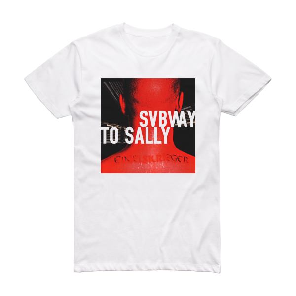 Subway to Sally Engelskrieger Album Cover T-Shirt White