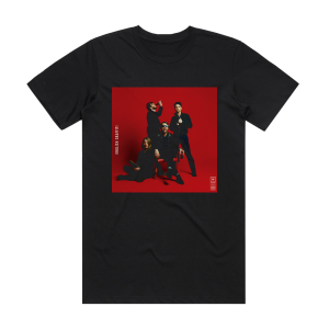 The Vaccines English Graffiti Album Cover T-Shirt Black