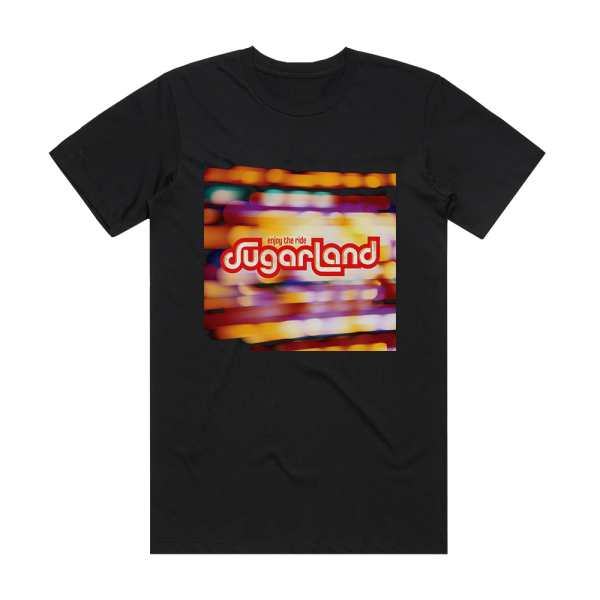 Sugarland Enjoy The Ride Album Cover T-Shirt Black