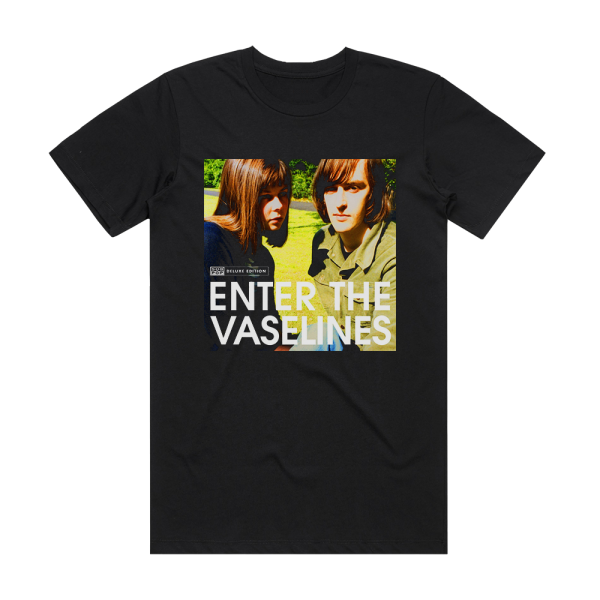 The Vaselines Enter The Vaselines Album Cover T-Shirt Black