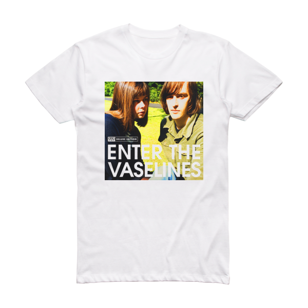 The Vaselines Enter The Vaselines Album Cover T-Shirt White