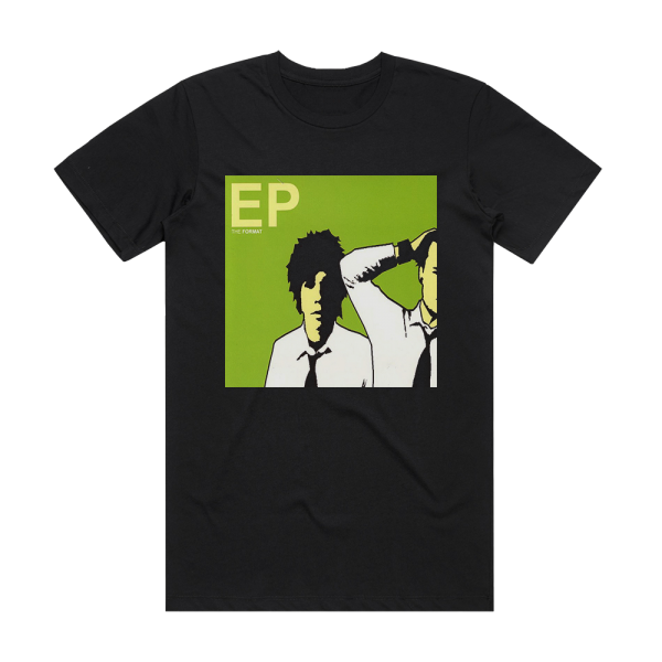 The Format Ep Album Cover T-Shirt Black