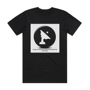 Public Service Broadcasting Ep One Album Cover T-Shirt Black