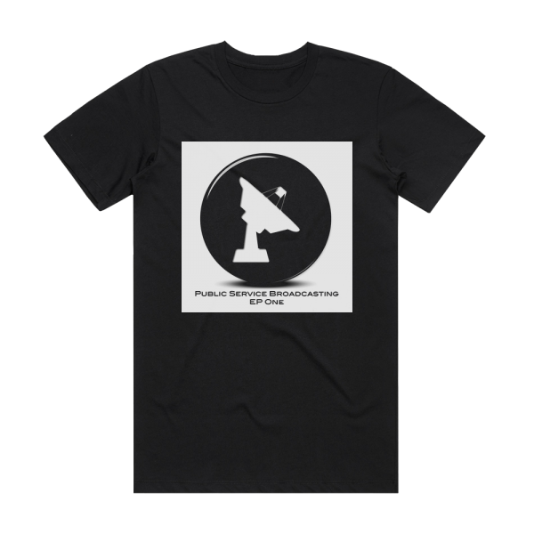 Public Service Broadcasting Ep One Album Cover T-Shirt Black