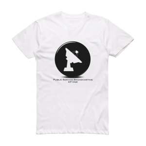 Public Service Broadcasting Ep One Album Cover T-Shirt White