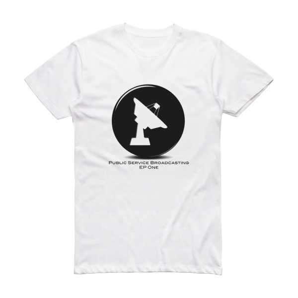 Public Service Broadcasting Ep One Album Cover T-Shirt White