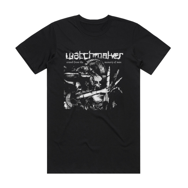 Watchmaker Erased From The Memory Of Man Album Cover T-Shirt Black