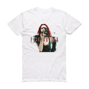 Poisonblack Escapexstacy Album Cover T-Shirt White