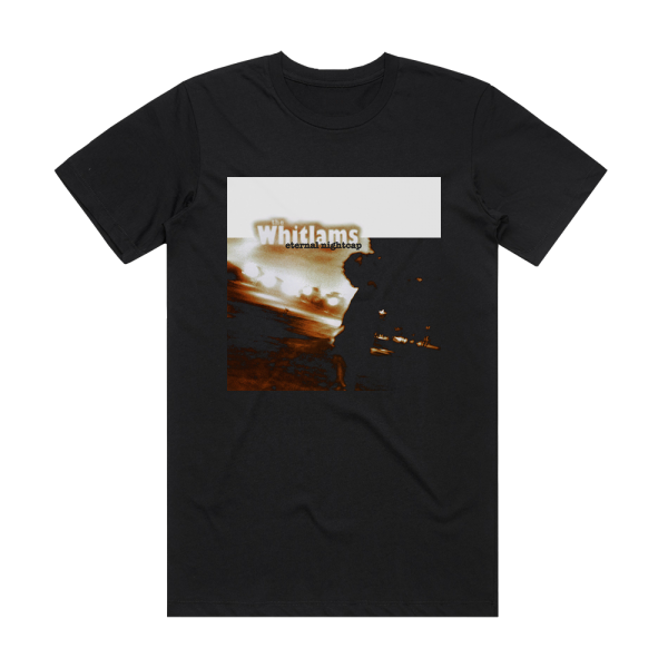 The Whitlams Eternal Nightcap Album Cover T-Shirt Black