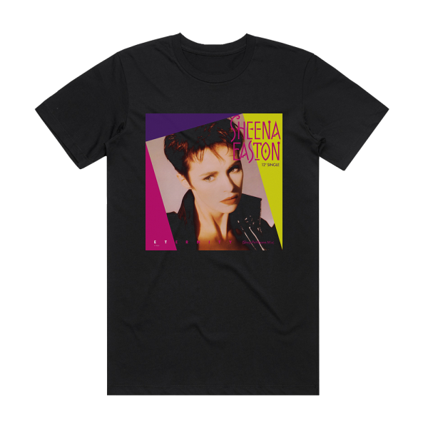 Sheena Easton Eternity Album Cover T-Shirt Black