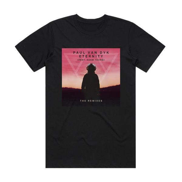 Paul van Dyk Eternity The Remixes Album Cover T-Shirt Black