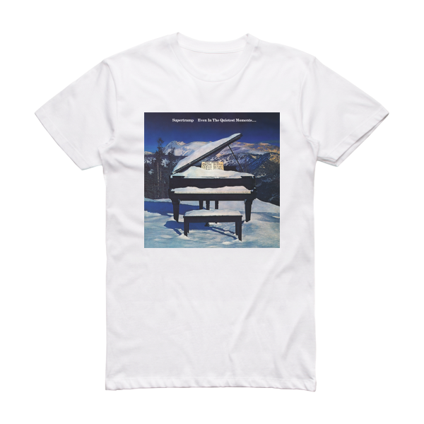 Supertramp Even In The Quietest Moments Album Cover T-Shirt White