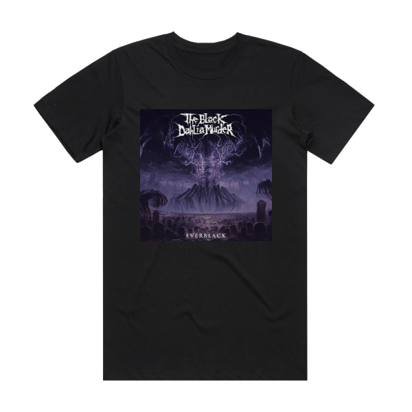 The Black Dahlia Murder Everblack Album Cover T-Shirt Black