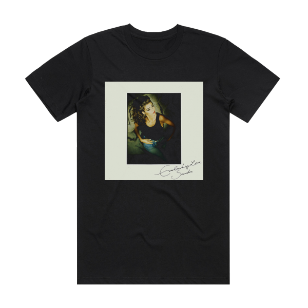 Sandra Everlasting Love 1 Album Cover T-Shirt Black