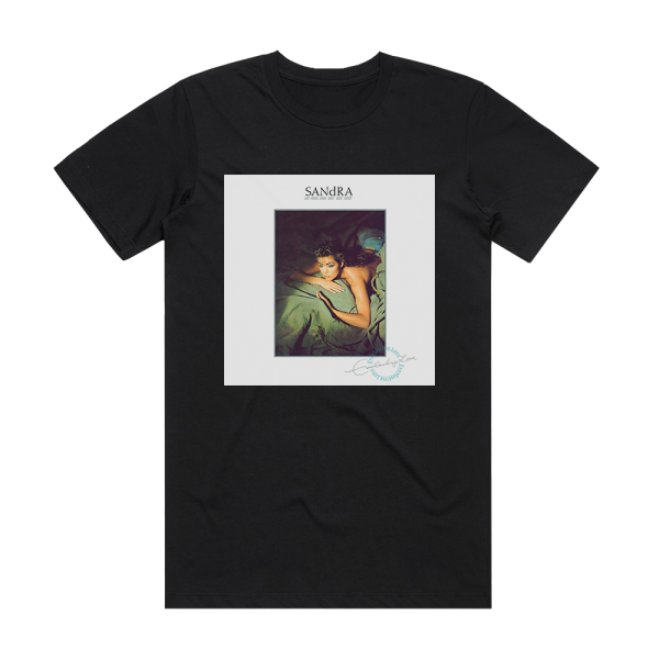 Sandra Everlasting Love 2 Album Cover T-Shirt Black