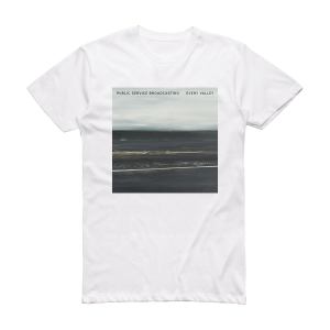 Public Service Broadcasting Every Valley Album Cover T-Shirt White