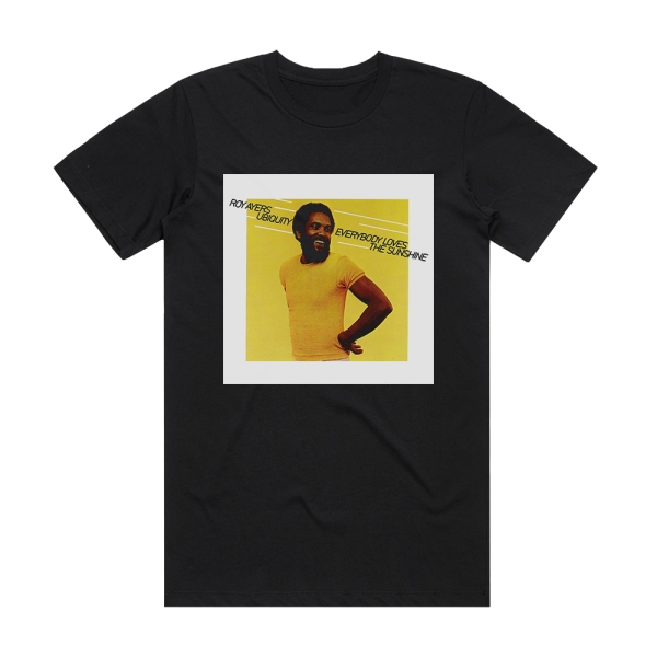 Roy Ayers Ubiquity Everybody Loves The Sunshine Album Cover T-Shirt Black