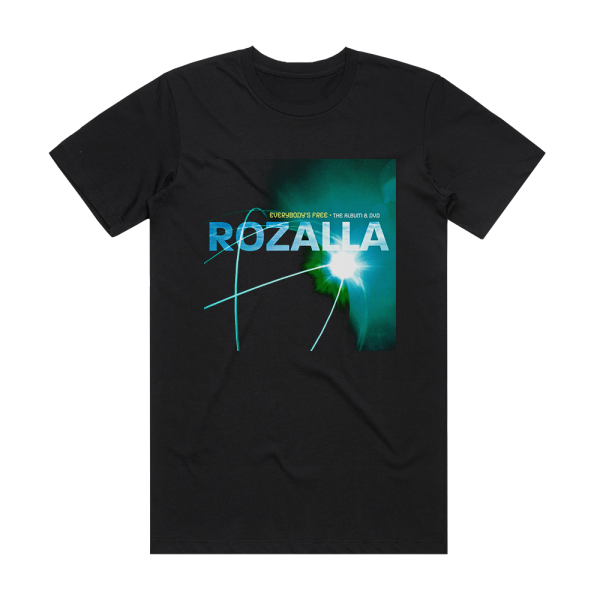 Rozalla Everybodys Free Album Cover T-Shirt Black