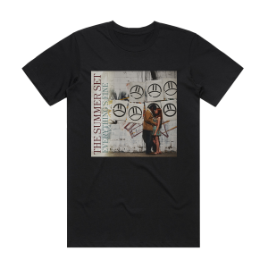 The Summer Set Everythings Fine Album Cover T-Shirt Black