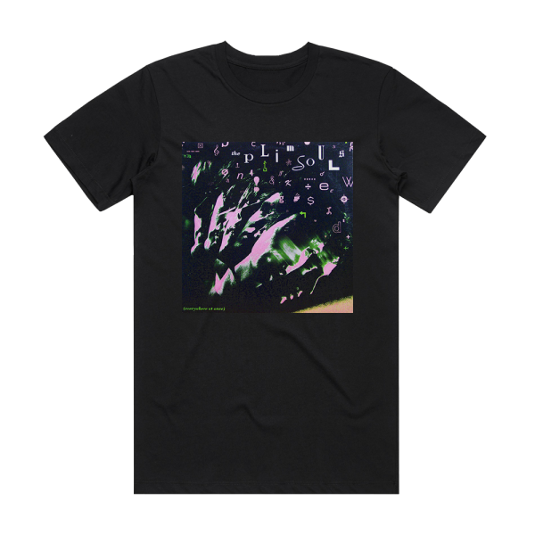 The Plimsouls Everywhere At Once Album Cover T-Shirt Black