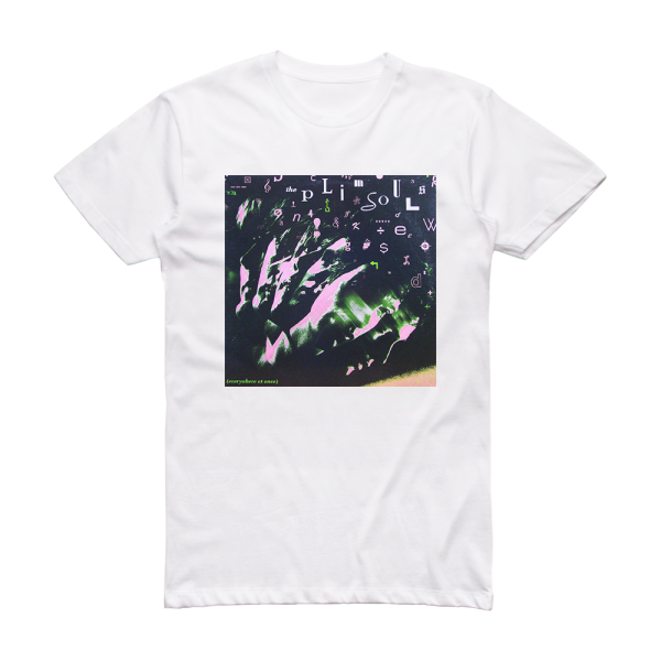 The Plimsouls Everywhere At Once Album Cover T-Shirt White