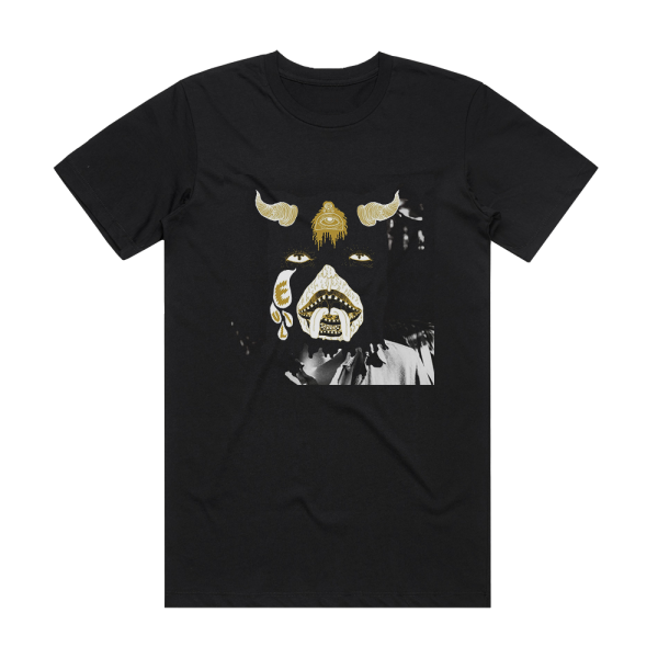 Portugal The Man Evil Friends Album Cover T-Shirt Black