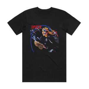 Razor Evil Invaders Album Cover T-Shirt Black