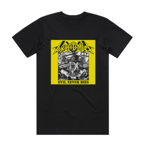 Toxic Holocaust Evil Never Dies Album Cover T-Shirt Black