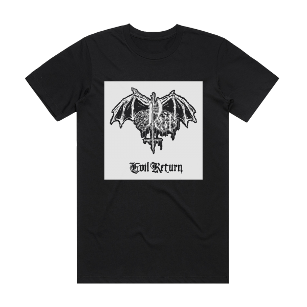 Pest Evil Return Album Cover T-Shirt Black