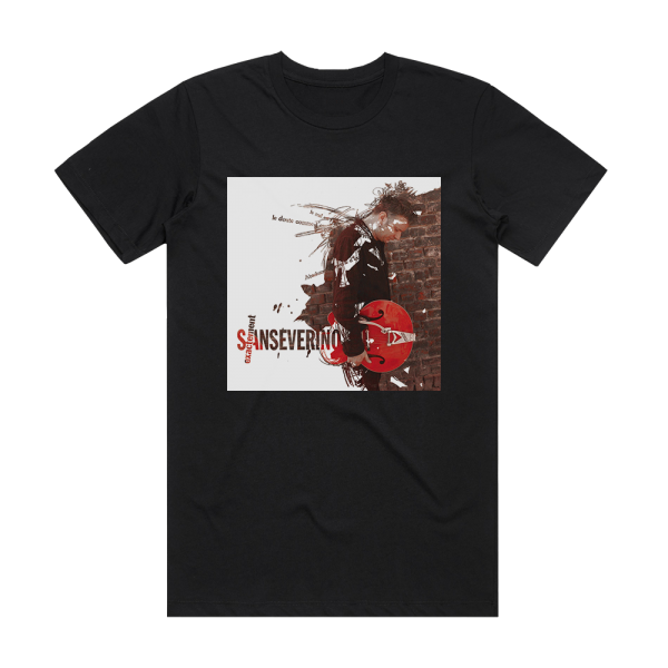 Sanseverino Exactement Album Cover T-Shirt Black