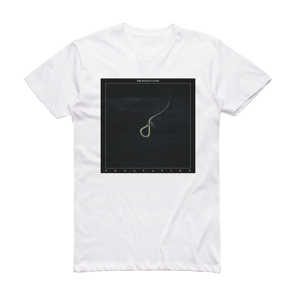 The Haxan Cloak Excavation Album Cover T-Shirt White