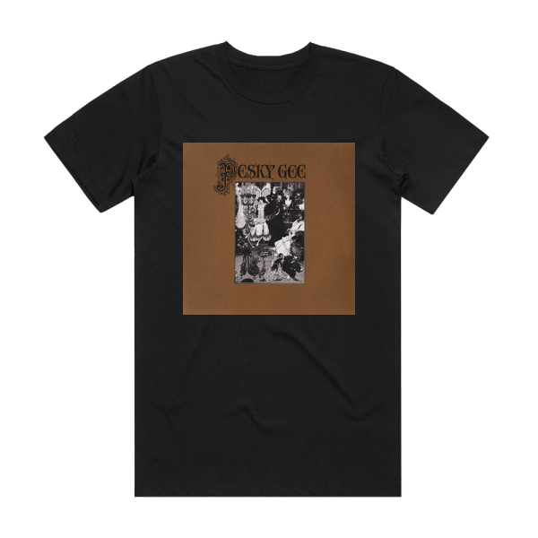 Pesky Gee Exclamation Mark Album Cover T-Shirt Black