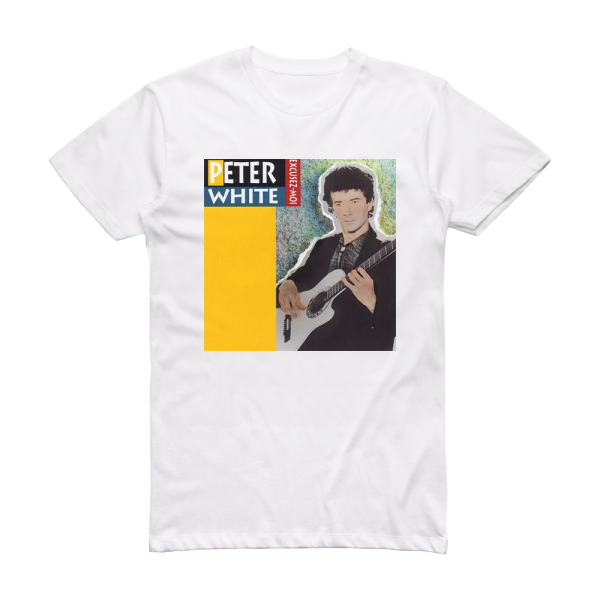 Peter White Excusez Moi Album Cover T-Shirt White