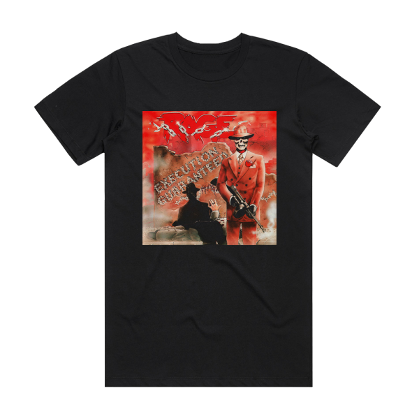 Rage Execution Guaranteed Album Cover T-Shirt Black