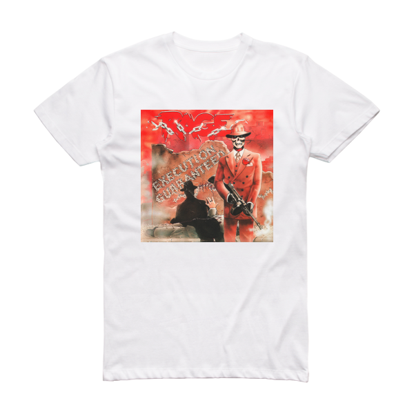 Rage Execution Guaranteed Album Cover T-Shirt White