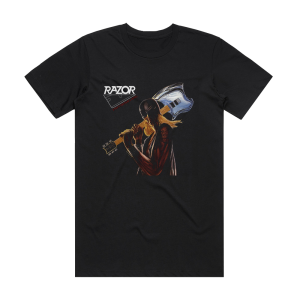 Razor Executioners Song Album Cover T-Shirt Black
