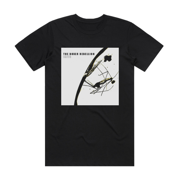 The Boxer Rebellion Exits Album Cover T-Shirt Black