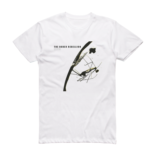 The Boxer Rebellion Exits Album Cover T-Shirt White