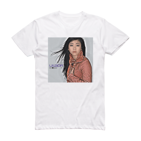 Utada Exodus Album Cover T-Shirt White