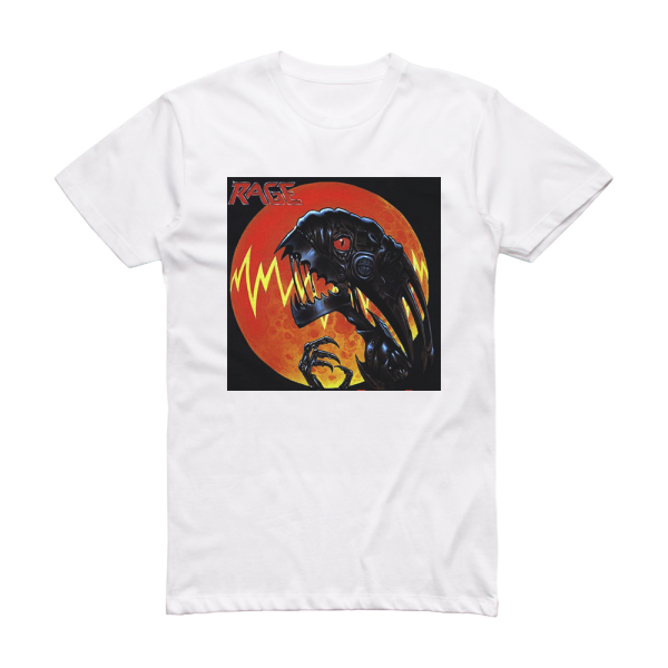 Rage Extended Power Album Cover T-Shirt White